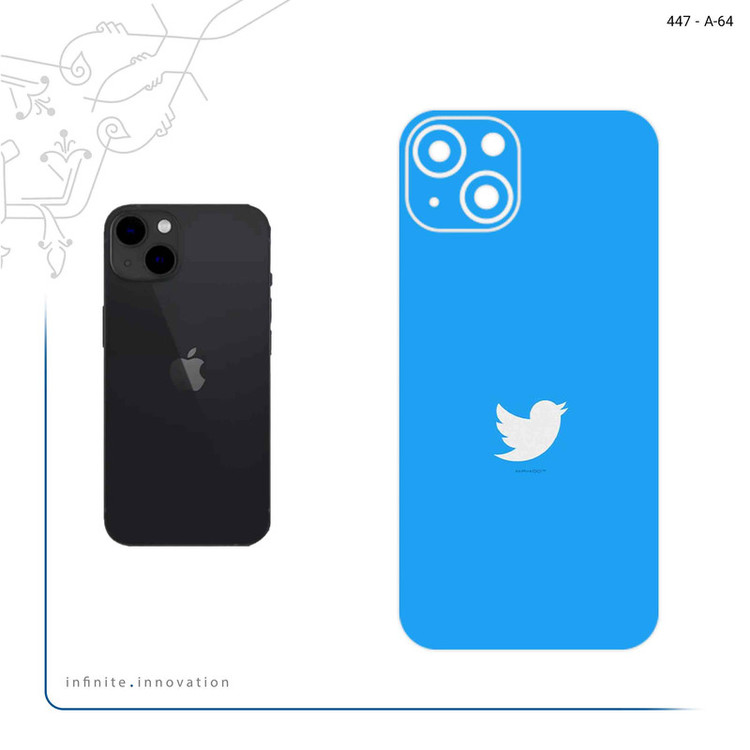 برچسب پوششی ماهوت مدل Tweeter مناسب برای گوشی موبایل اپل iPhone 13