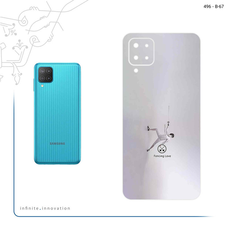 برچسب پوششی ماهوت مدل Fencing مناسب برای گوشی موبایل سامسونگ Galaxy F12