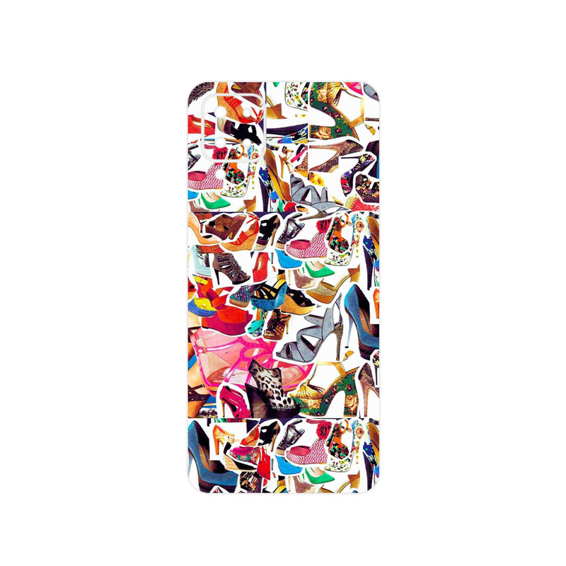 برچسب پوششی ماهوت مدل Collage of High heel Shoes مناسب برای گوشی موبایل سامسونگ Galaxy F12