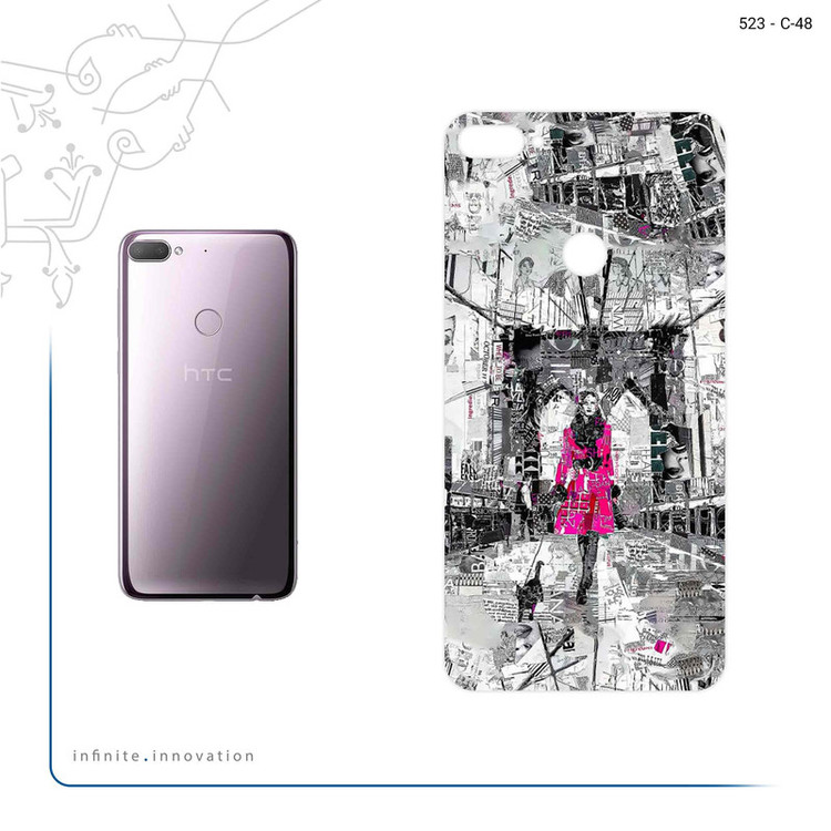 برچسب پوششی ماهوت مدل Collage of Catwalk Bridge مناسب برای گوشی موبایل اچ تی سی Desire 12 Plus
