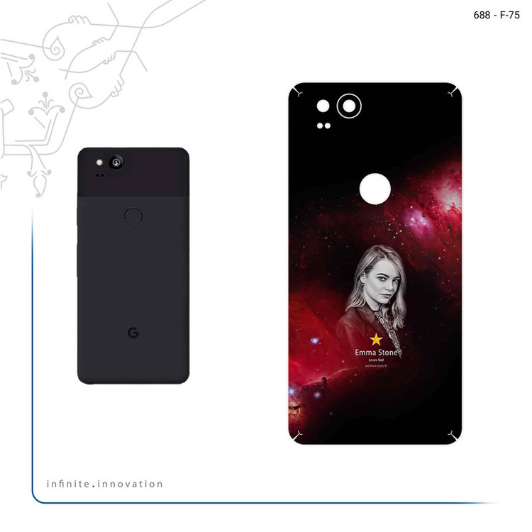 برچسب پوششی ماهوت مدل Emma Stone مناسب برای گوشی موبایل گوگل Pixel 2