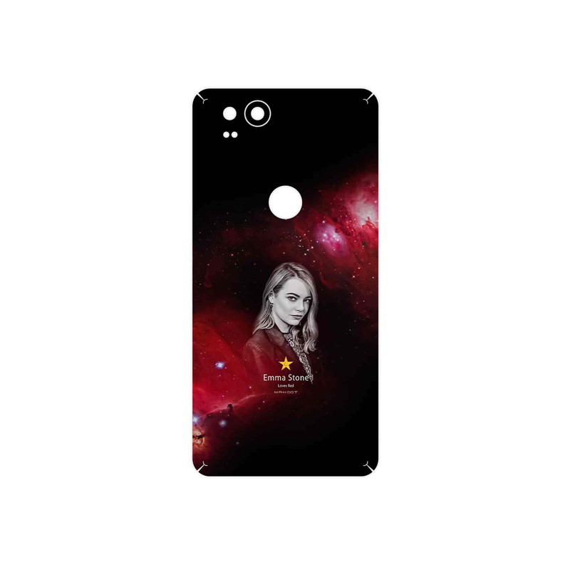 برچسب پوششی ماهوت مدل Emma Stone مناسب برای گوشی موبایل گوگل Pixel 2