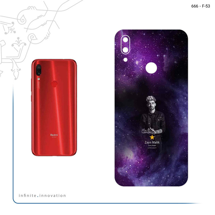برچسب پوششی ماهوت مدل Zayn Malik مناسب برای گوشی موبایل شیائومی Redmi Note 7