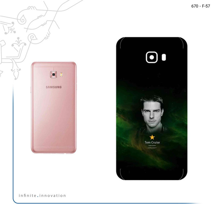 برچسب پوششی ماهوت مدل Tom Cruise مناسب برای گوشی موبایل سامسونگ Galaxy C7 Pro