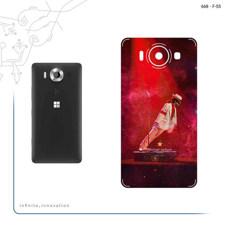 برچسب پوششی ماهوت مدل Michael Jackson مناسب برای گوشی موبایل مایکروسافت Lumia 950
