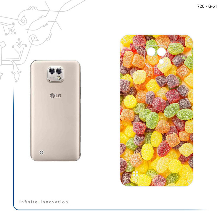 برچسب پوششی ماهوت مدل Gummi candy 2 مناسب برای گوشی موبایل ال جی X Cam