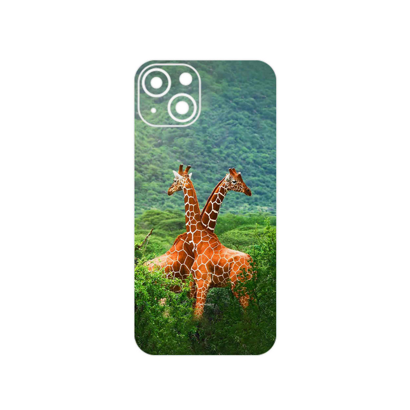 برچسب پوششی ماهوت مدل Giraffe مناسب برای گوشی موبایل اپل iPhone 13