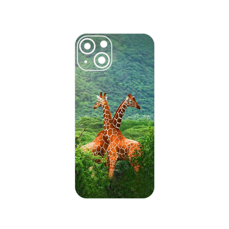 برچسب پوششی ماهوت مدل Giraffe مناسب برای گوشی موبایل اپل iPhone 13