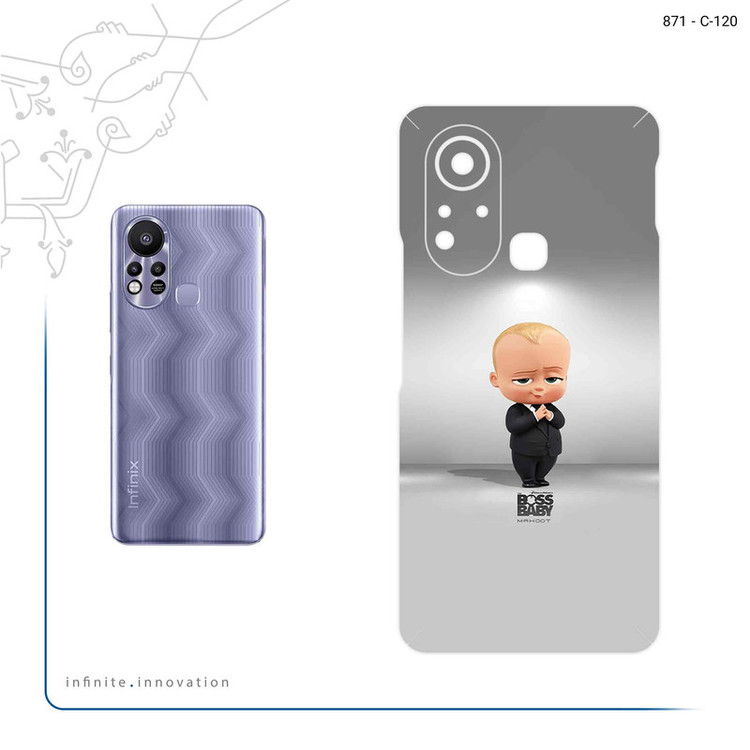 برچسب پوششی ماهوت مدل The Boss Baby مناسب برای گوشی موبایل اینفینیکس Hot 11s