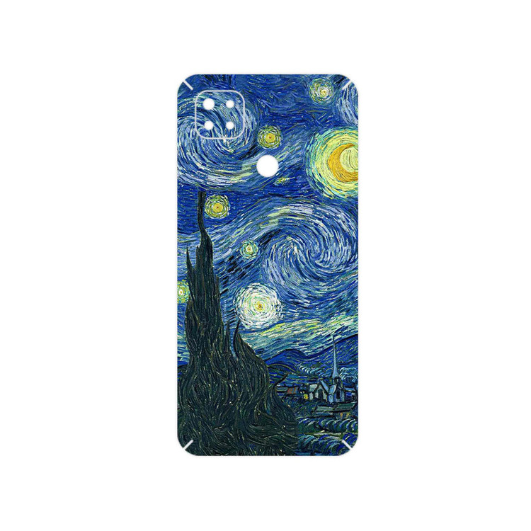 برچسب پوششی ماهوت مدل The Starry Night of van Gogh مناسب برای گوشی موبایل شیائومی Redmi 9 Activ