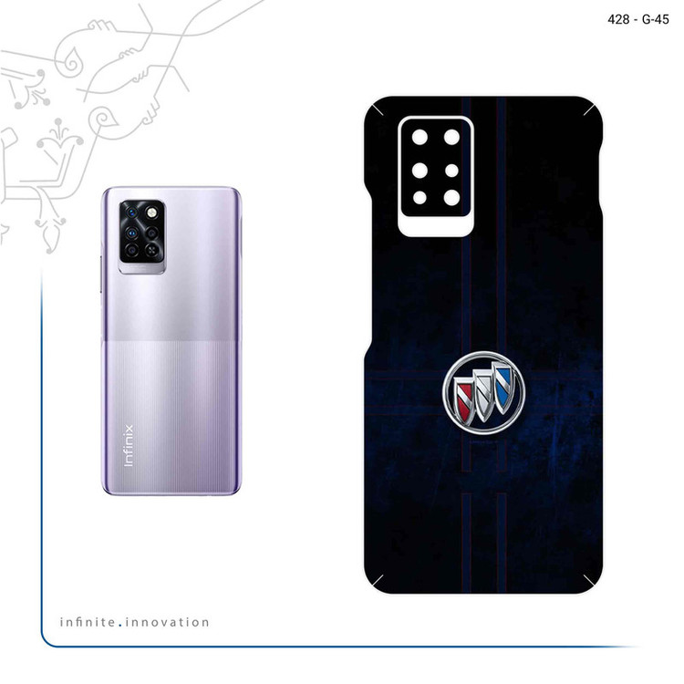 برچسب پوششی ماهوت مدل Buick مناسب برای گوشی موبایل اینفینیکس Note 10 Pro