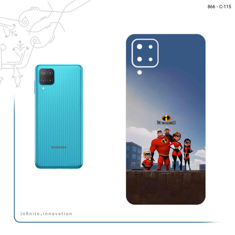 برچسب پوششی ماهوت مدل The Incredibles مناسب برای گوشی موبایل سامسونگ Galaxy F12