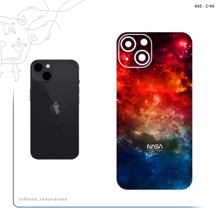 برچسب پوششی ماهوت مدل Universe b NASA 8 مناسب برای گوشی موبایل اپل iPhone 13