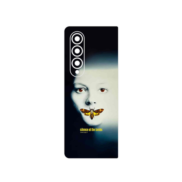 برچسب پوششی ماهوت مدل Silence of the Lambs مناسب برای گوشی موبایل سامسونگ Galaxy Z Fold4