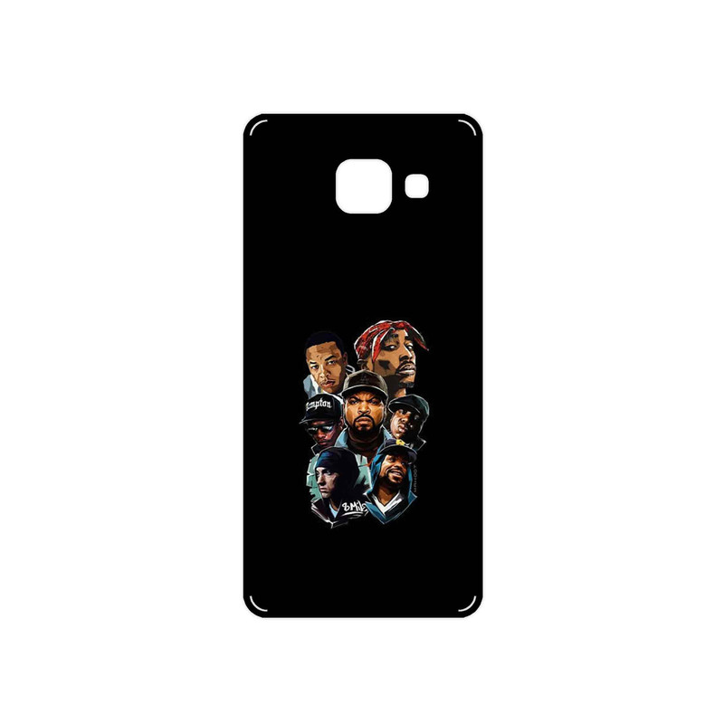 برچسب پوششی ماهوت مدل Great Rappers Digital Art مناسب برای گوشی موبایل سامسونگ Galaxy A3 2016