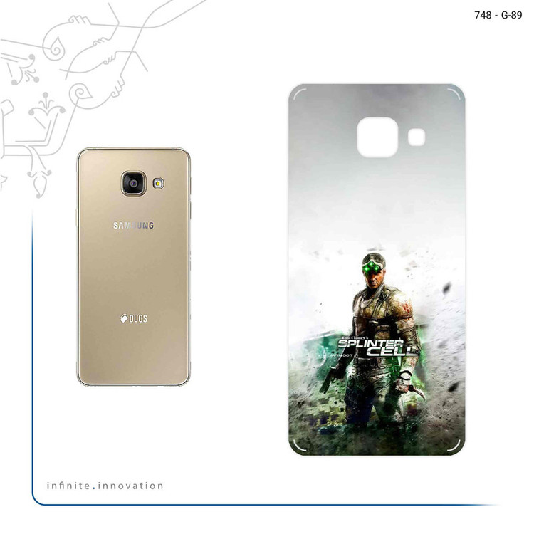 برچسب پوششی ماهوت مدل splintercell Game Series مناسب برای گوشی موبایل سامسونگ Galaxy A3 2016
