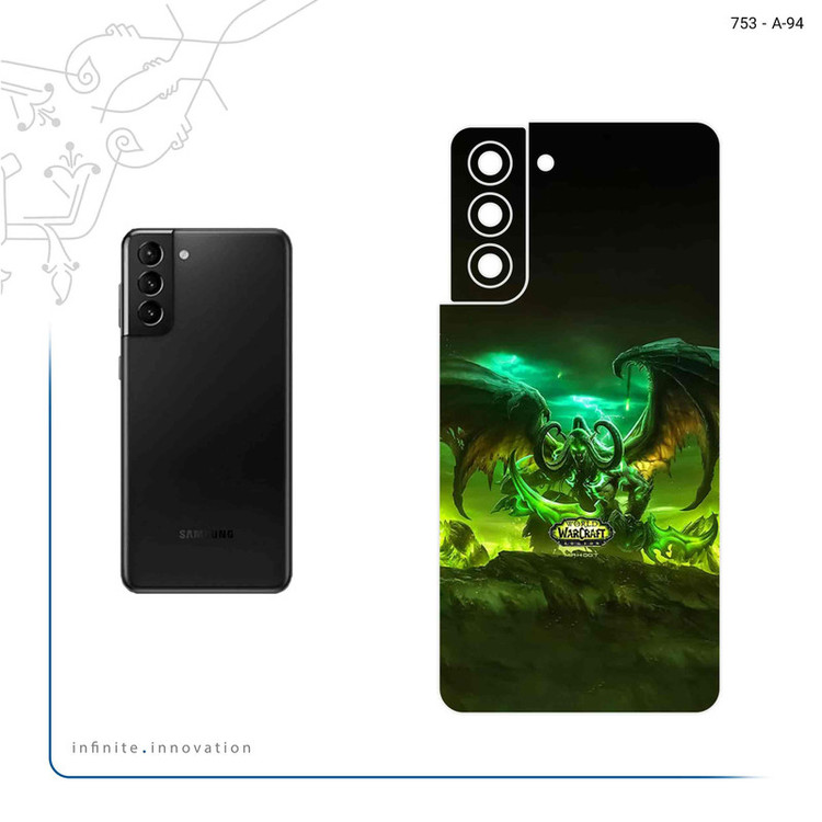 برچسب پوششی ماهوت مدل Warcraft Game Series مناسب برای گوشی موبایل سامسونگ Galaxy S21 5G