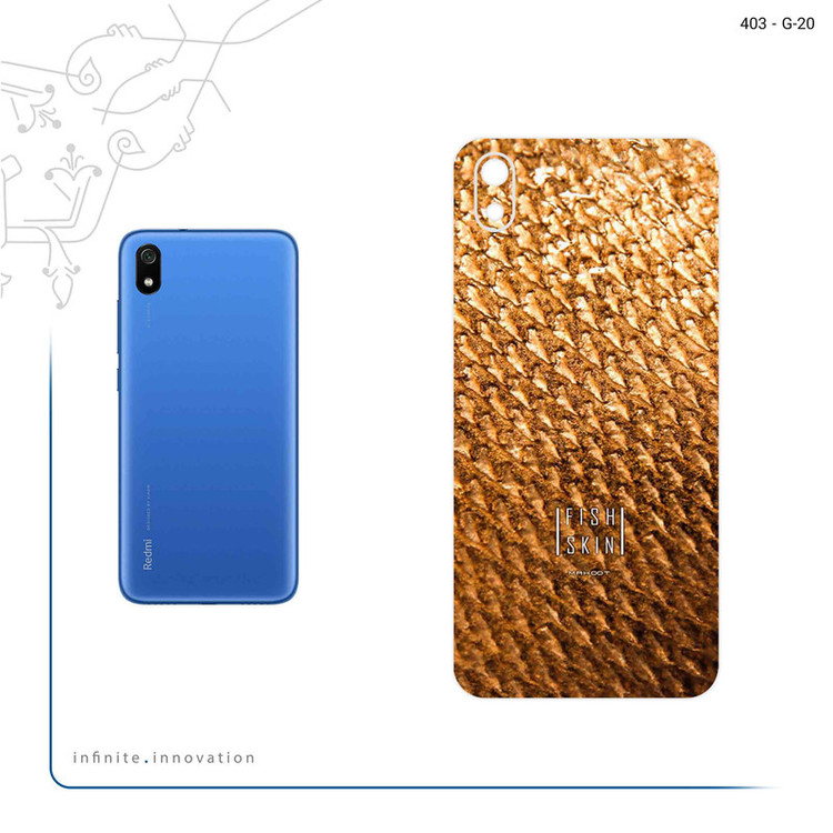 برچسب پوششی ماهوت مدل Fish Skin مناسب برای گوشی موبایل شیائومی Redmi 7A