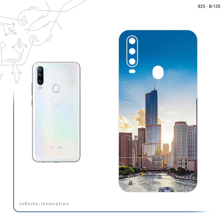 برچسب پوششی ماهوت مدل City of Chicago مناسب برای گوشی موبایل جی ال ایکس Shahin 2