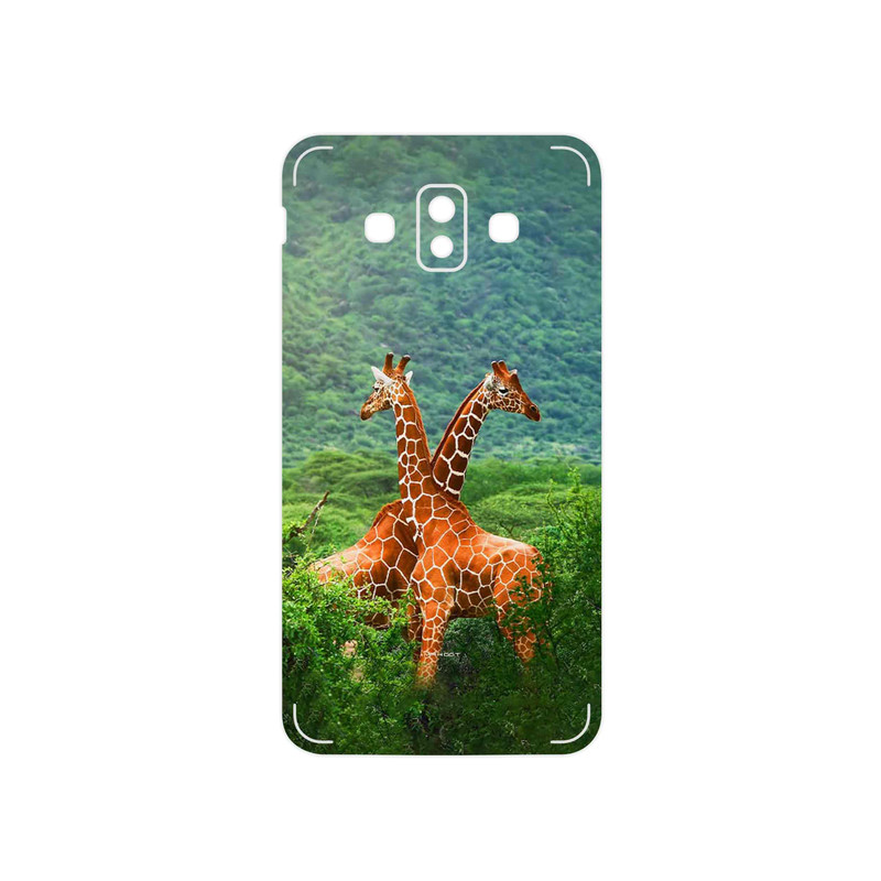 برچسب پوششی ماهوت مدل Giraffe مناسب برای گوشی موبایل سامسونگ Galaxy J7 Duo