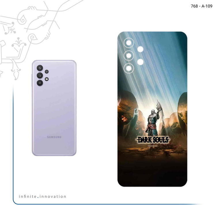 برچسب پوششی ماهوت مدل Dark Souls Game Series مناسب برای گوشی موبایل سامسونگ Galaxy A32