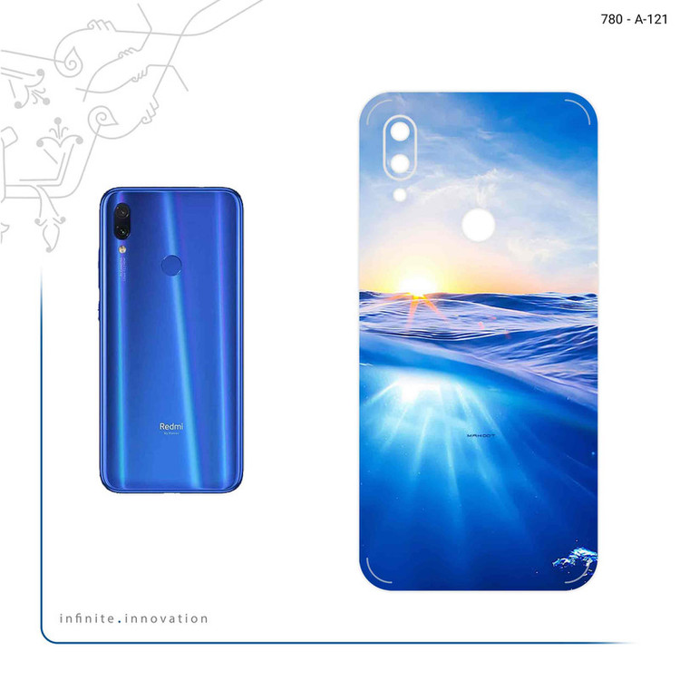 برچسب پوششی ماهوت مدل Ocean مناسب برای گوشی موبایل شیائومی Redmi 7