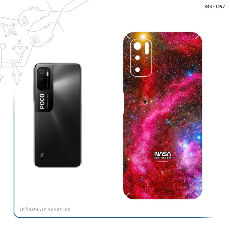 برچسب پوششی ماهوت مدل Universe b NASA 11 مناسب برای گوشی موبایل شیائومی Poco M3 Pro 5G