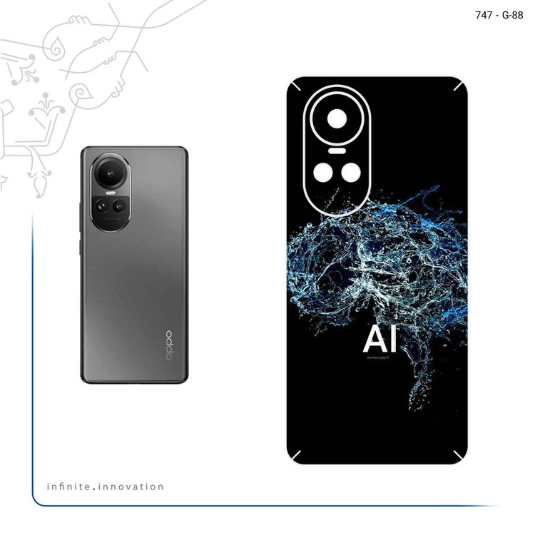 برچسب پوششی ماهوت مدل Artificial intelligence 2 مناسب برای گوشی موبایل اپو Reno 10 5G
