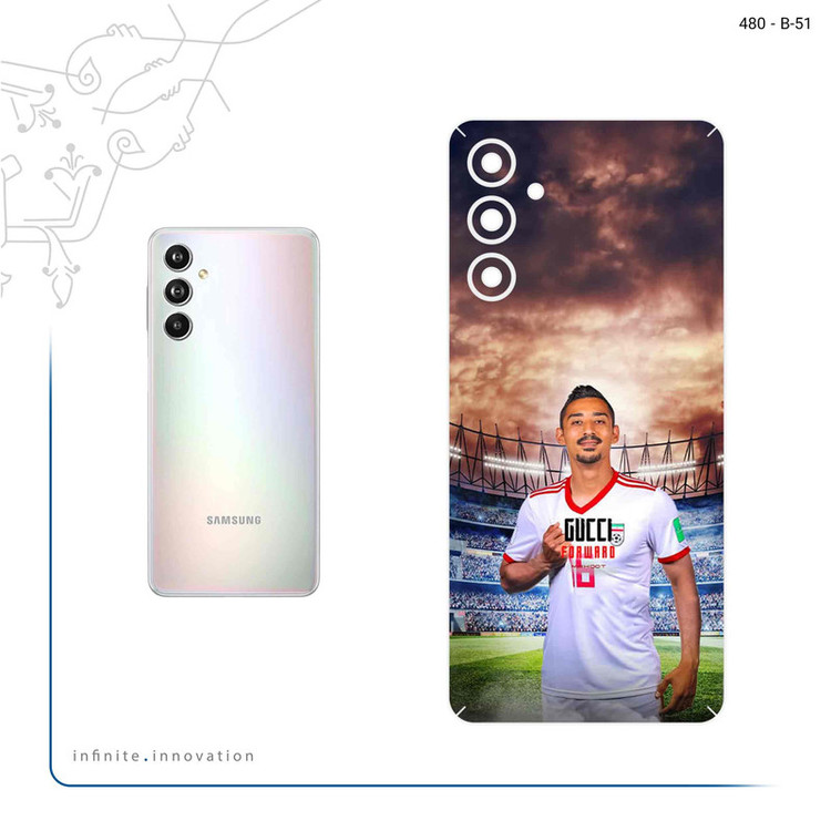 برچسب پوششی ماهوت مدل Reza Ghoochannejhad مناسب برای گوشی موبایل سامسونگ Galaxy F54