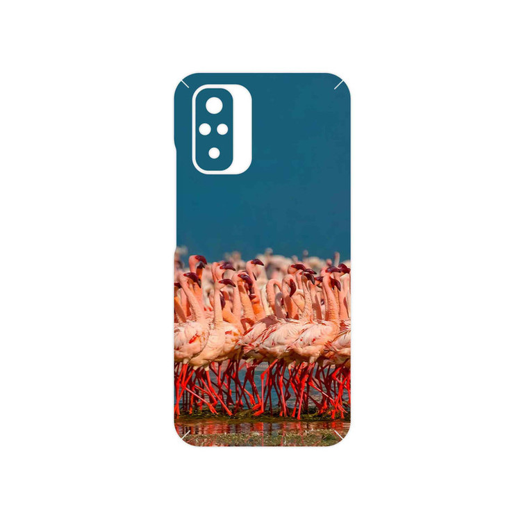 برچسب پوششی ماهوت مدل Flamingo مناسب برای گوشی موبایل شیائومی Redmi Note 10
