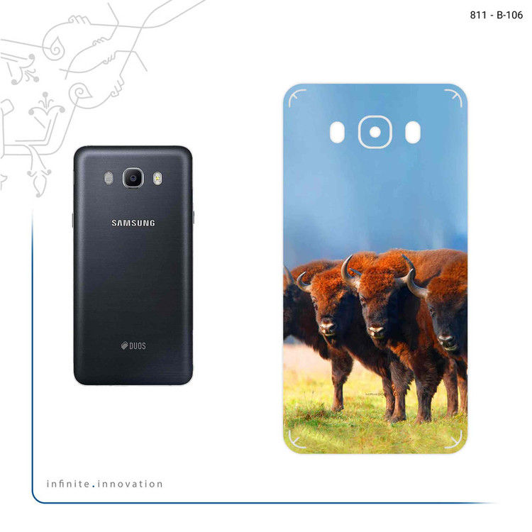 برچسب پوششی ماهوت مدل Buffalo مناسب برای گوشی موبایل سامسونگ Galaxy J7 2016