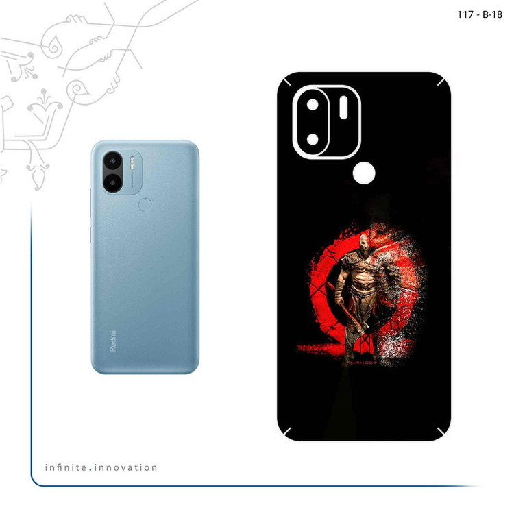 برچسب پوششی ماهوت مدل GOD_OF_WAR مناسب برای گوشی موبایل شیائومی Redmi A2 Plus