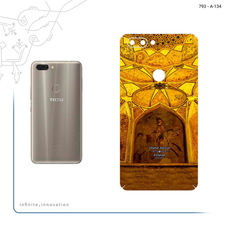 برچسب پوششی ماهوت مدل Chehel Sotoun Palace مناسب برای گوشی موبایل تکنو Phantom 8