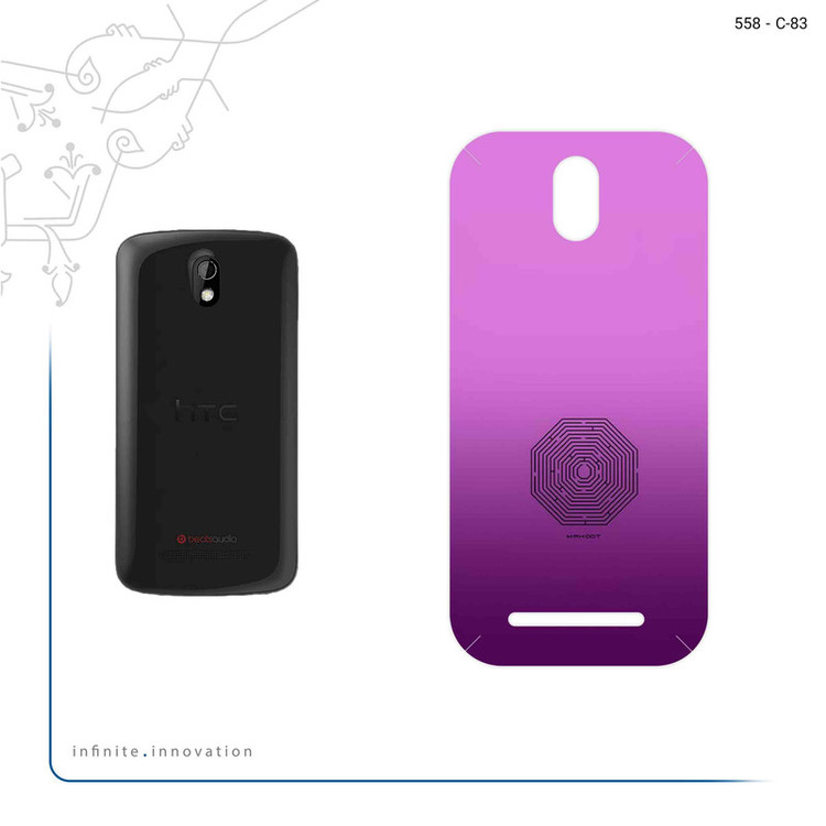 برچسب پوششی ماهوت مدل Minimal Maze مناسب برای گوشی موبایل اچ تی سی Desire 500