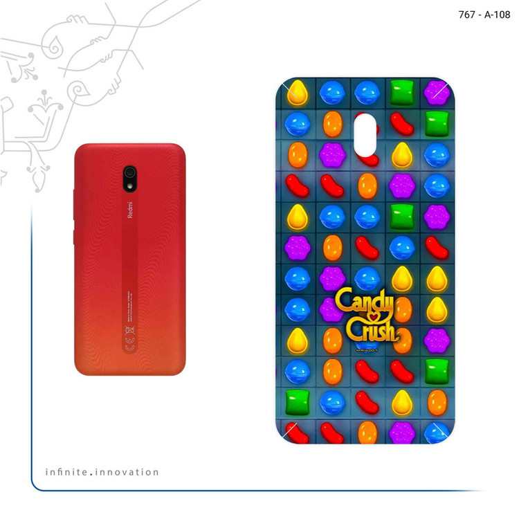 برچسب پوششی ماهوت مدل Candy Crush Game Series مناسب برای گوشی موبایل شیائومی Redmi 8A
