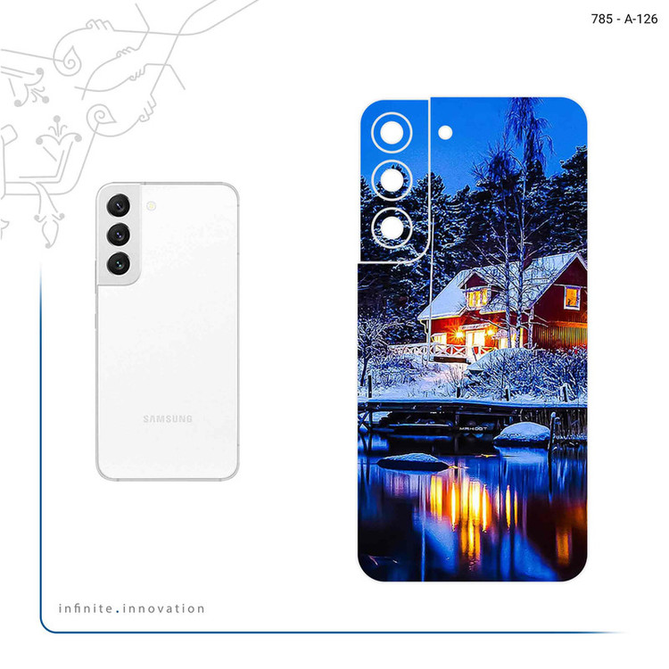برچسب پوششی ماهوت مدل Winter Season مناسب برای گوشی موبایل سامسونگ Galaxy S22 5G