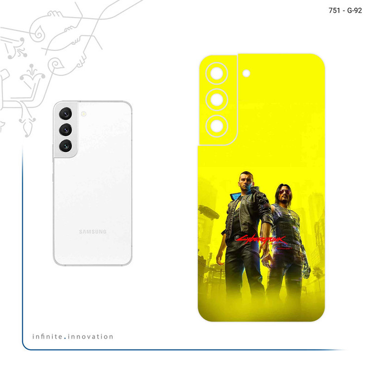 برچسب پوششی ماهوت مدل Cyberpunk Game Series مناسب برای گوشی موبایل سامسونگ Galaxy S22 5G