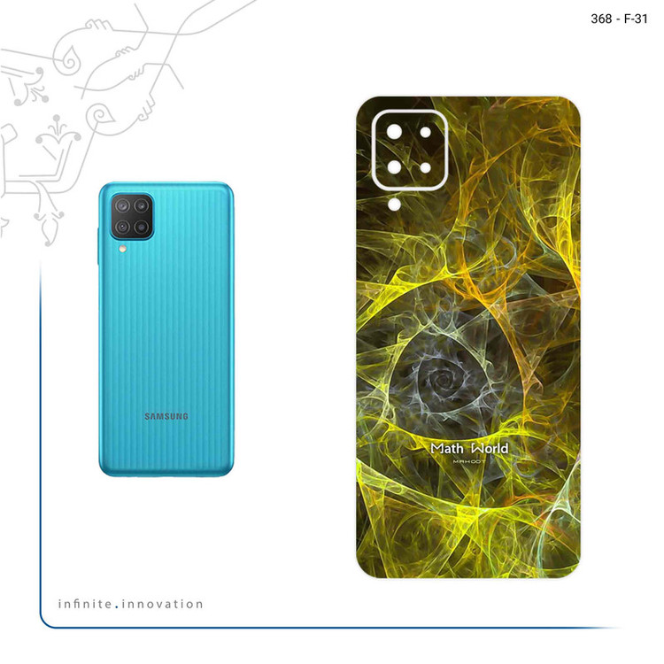 برچسب پوششی ماهوت مدل Mathematical Geometric Shape 6 مناسب برای گوشی موبایل سامسونگ Galaxy F12