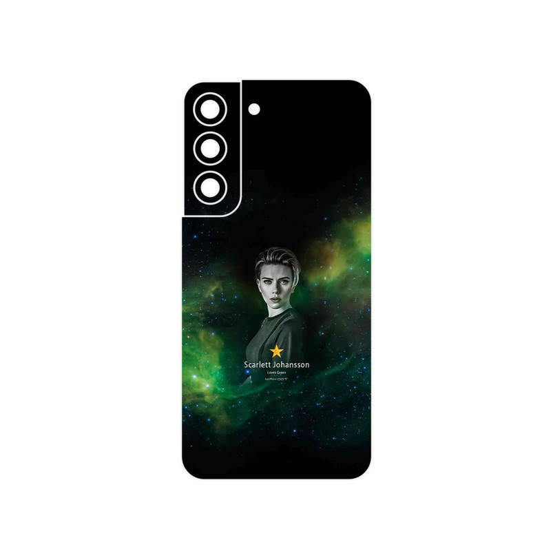 برچسب پوششی ماهوت مدل Scarlett Johansson مناسب برای گوشی موبایل سامسونگ Galaxy S22 5G