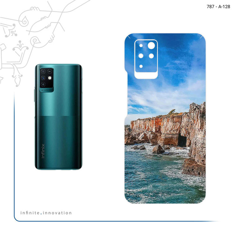 برچسب پوششی ماهوت مدل Rock Mountain مناسب برای گوشی موبایل اینفینیکس Note 10