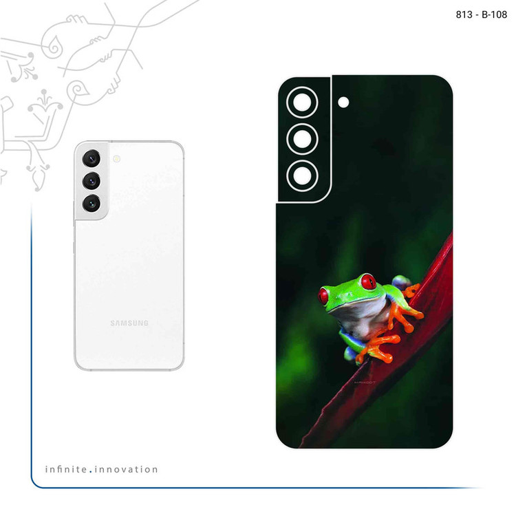 برچسب پوششی ماهوت مدل Frog مناسب برای گوشی موبایل سامسونگ Galaxy S22 5G