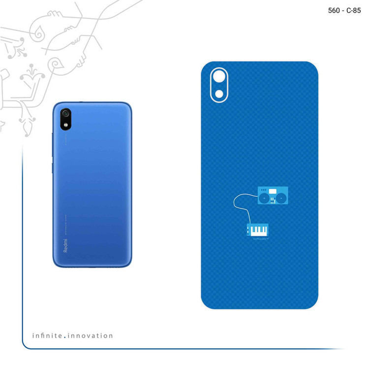 برچسب پوششی ماهوت مدل Minimal DJ Icon مناسب برای گوشی موبایل شیائومی Redmi 7A