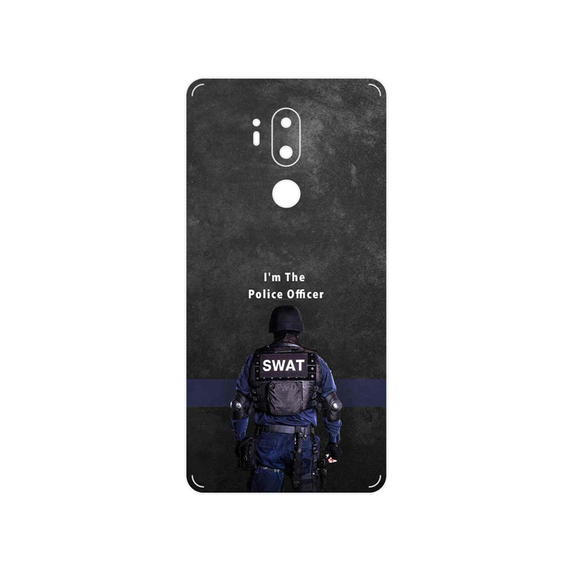 برچسب پوششی ماهوت مدل Police Officer مناسب برای گوشی موبایل ال جی G7 PLUS THINQ