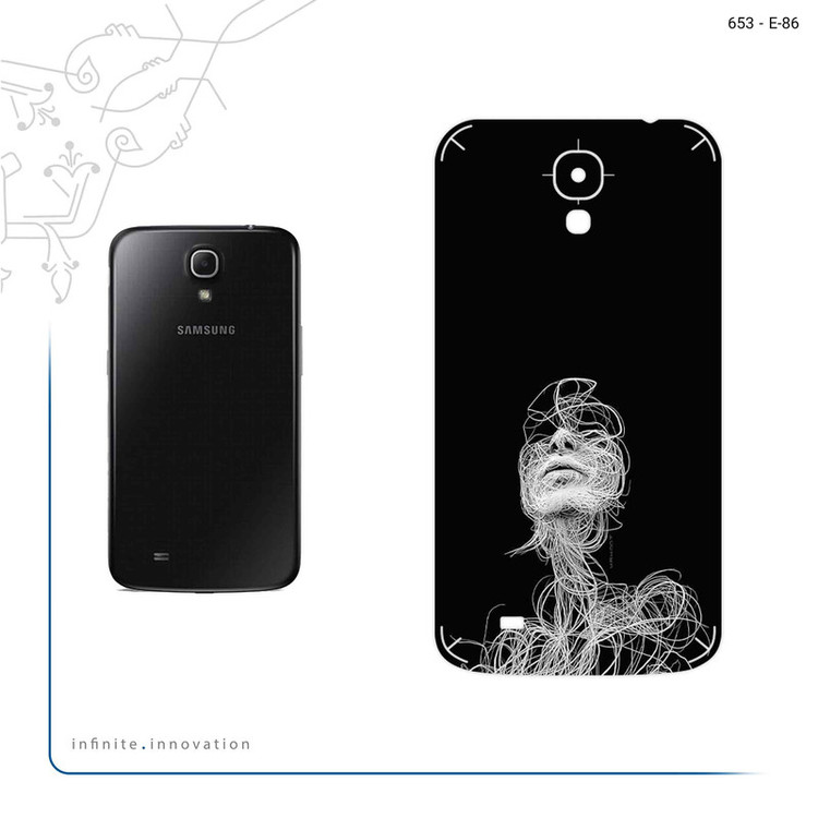 برچسب پوششی ماهوت مدل Strings Digital Art 2 مناسب برای گوشی موبایل سامسونگ Galaxy Mega 6.3 I9200