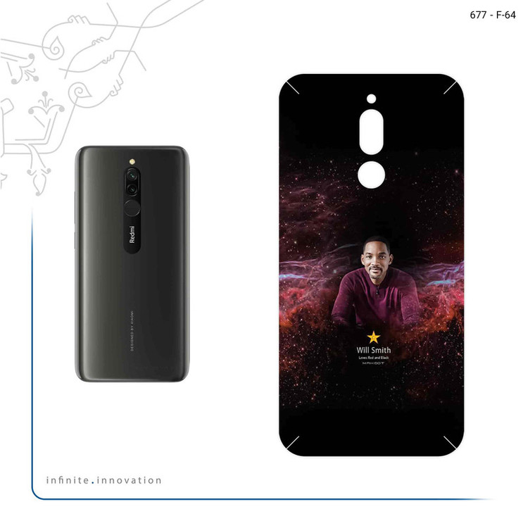 برچسب پوششی ماهوت مدل Will Smith مناسب برای گوشی موبایل شیائومی Redmi 8