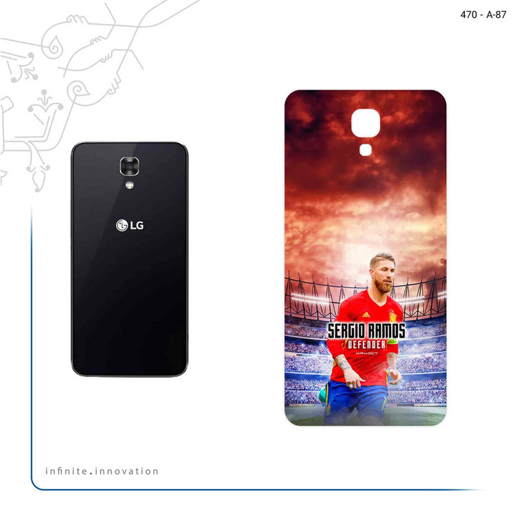برچسب پوششی ماهوت مدل Sergio Ramos مناسب برای گوشی موبایل ال جی X screen