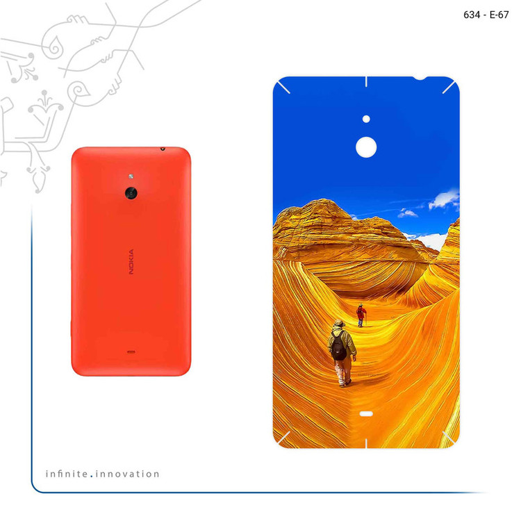 برچسب پوششی ماهوت مدل Amazing Rocks مناسب برای گوشی موبایل نوکیا Lumia 1320
