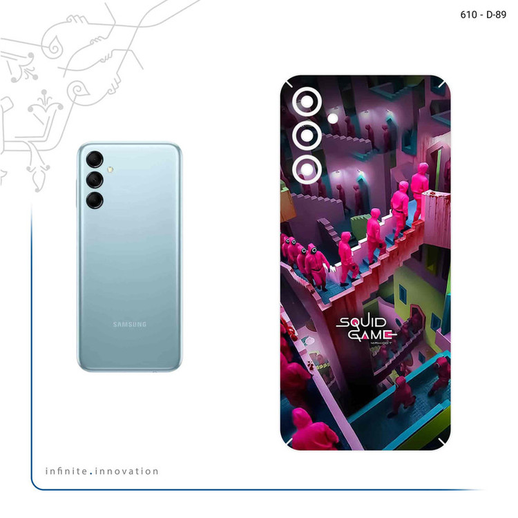 برچسب پوششی ماهوت مدل Squid Game مناسب برای گوشی موبایل سامسونگ Galaxy M14