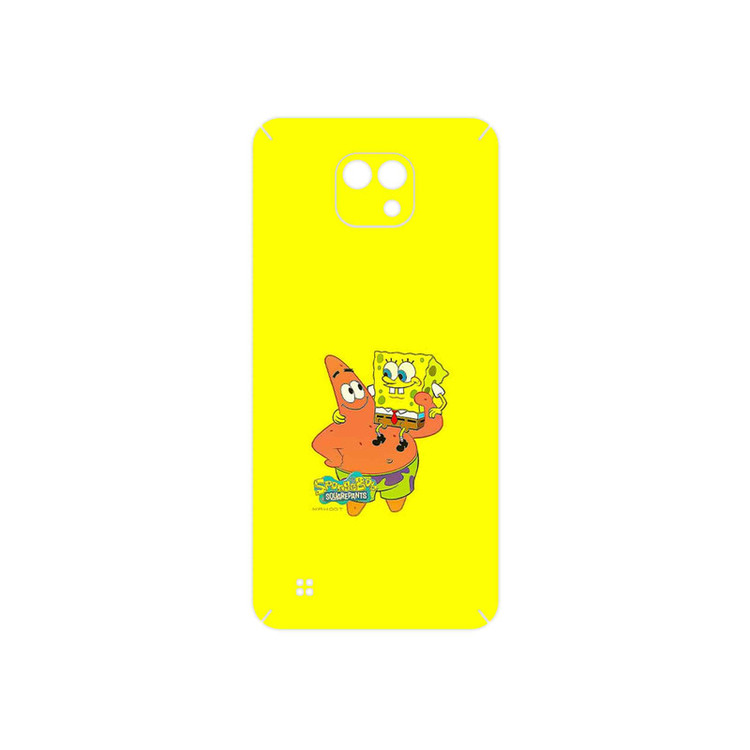 برچسب پوششی ماهوت مدل SpongeBob SquarePants مناسب برای گوشی موبایل ال جی X Cam