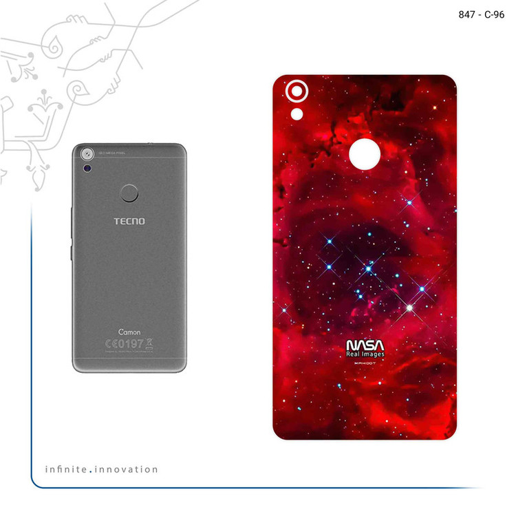 برچسب پوششی ماهوت مدل Universe b NASA 10 مناسب برای گوشی موبایل تکنو Camon CX Air